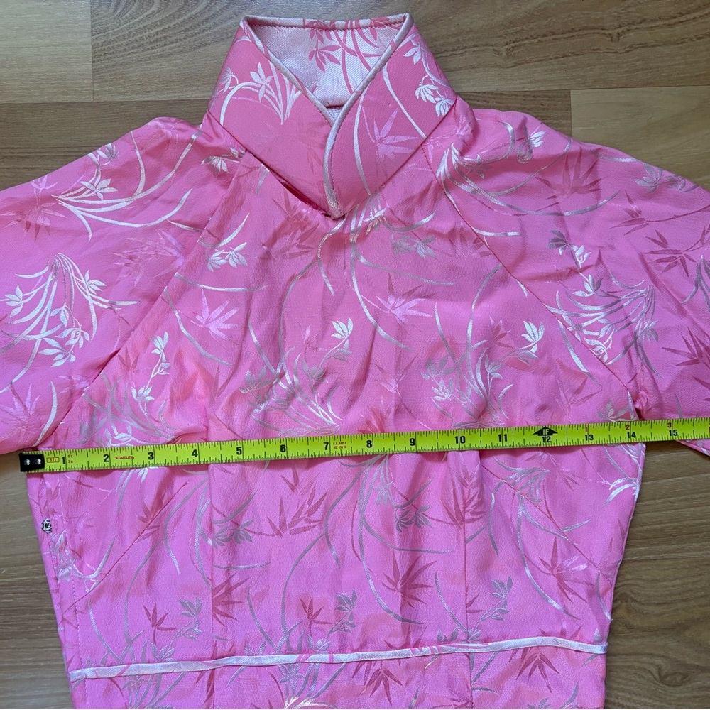 Traditional pink Vietnamese Ao Dai - see measurements - Picture 7 of 8